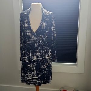 CK wrap dress
